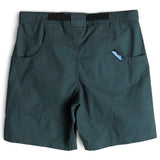 KAVU Chilli Lite Shorts in the colour Green Gables, shown from the back