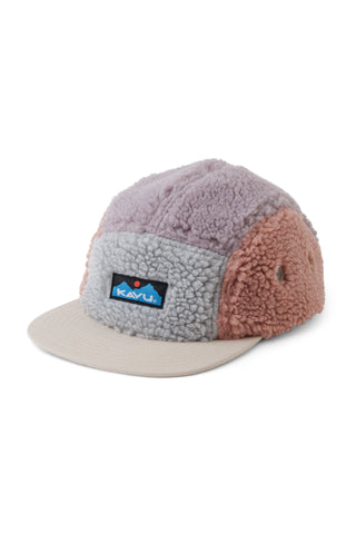 KAVU Fur Ball Camp Hat in the colour pastel moon shown from the front