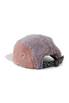 KAVU Fur Ball Camp Hat in the colour pastel moon shown from the back