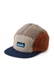 KAVU Fur Ball Camp Hat in the colour river range shown from the front