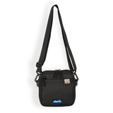 KAVU Globetrot Bag in the colour raven shown from the front