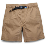 KAVU Chilli Lite Shorts in the colour Heritage Khaki, shown from the front