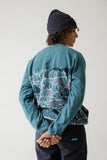 KAVU Kelowna Fleece in Sassy Sasquatch shown from the back on model. 