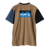 Klear Above Etch Art T-Shirt in Stay Array shown from back