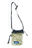 KAVU Keep Climbing Chalk Bag in the colour Calm Palm, shown from the front