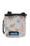 KAVU Keep Climbing Chalk Bag in the colour Morning Bloom, shown from the front