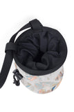 KAVU Keep Climbing Chalk Bag in the colour Morning Bloom, shown from the topside