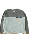 KAVU Kelowna Fleece in the colour mystic forest shown from the front