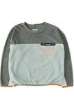 KAVU Kelowna Fleece in the colour mystic forest shown from the front