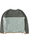 KAVU Kelowna Fleece in the colour mystic forest shown from the back