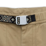 Kavu Kumano Short in Olive showing belt