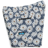 KAVU Leilani Shorts in Daisy Love shown from side
