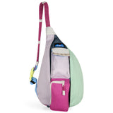 KAVU Mini Remix Rope Bag in the colour geode shown from the front