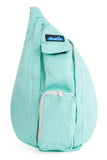 KAVU Mini Rope Bag in the colour Jellymint, shown from the front
