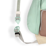 KAVU Mini Rope Bag in the colour macarons clip detail