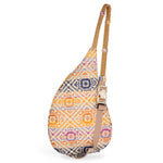 KAVU Mini Rope Bag in the colour trail chic shown from the back