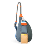 KAVU Mini Rope Sling in the colour camper cove shown from the front