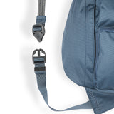 KAVU Mini Rope Sling in the colour orion blue clip detail