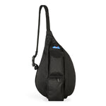 KAVU Mini Rope Sling in the colour raven shown from the front