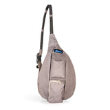 KAVU Mini Rope Sling in the colour taupe topo shown from the front