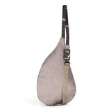 KAVU Mini Rope Sling in the colour taupe topo shown from the back