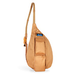 KAVU Mini Rope Sling in the colour teak shown from the front