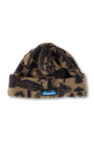 KAVU North Inlet Beanie in the colour Mushroom Seeker shown from the front
