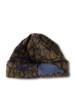 KAVU North Inlet Beanie in the colour Sasquatch Night shown from the back