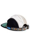 KAVU Organic Strapcap Hat in the colour Forest Mix, shown from the back