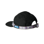 KAVU Organic Strapcap Hat in the colour black shown from the back