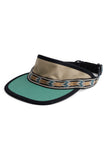 KAVU Organic Strapvisor Hat in the colour Forest Mix shown from the side