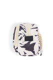 KAVU Out Pouch in the colour BW Fronds, shown from the side