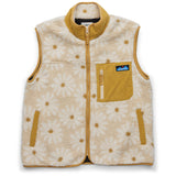KAVU Ozette Fleece in Mellow Daisy shown from front