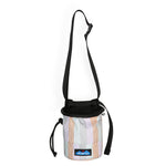 KAVU Peak Seeker Chalk Bag in the colour serene stripe front