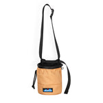 KAVU Peak Seeker Chalk Bag in the colour teak front