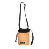 KAVU Peak Seeker Chalk Bag in the colour teak front