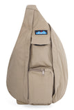KAVU Rope Bag in the colour Olive, shown from the front