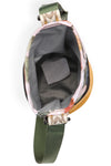 KAVU Slurp Sling in the colour Fall Foliage showing the inside from the topside