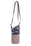 KAVU Slurp Sling in the colour Wildflowers, shown from the front