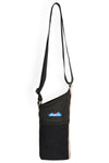 KAVU Slurp Sling in the colour Raven shown from the front
