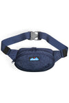 KAVU Spectator Bag  in the colour navy topo shown from the front
