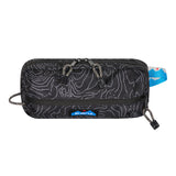 KAVU Surfside Stash in the colour Black Topo