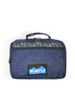 KAVU Take In Tow Bag in the colour Navy Topo shown from the front