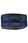 KAVU Take In Tow Bag in the colour Navy Topo shown from the top