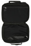 KAVU Take In Tow Bag in the colour Raven shown open
