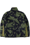 KAVU Teannaway Fleece in the colour fiddlehead shown from the back
