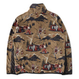 KAVU Highland Camp Teannaway Fleece shown from back