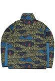KAVU Teannaway Fleece in Sasquatch Twilight shown from back
