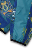 KAVU Teannaway Fleece in the colour Summer Fish, shown from the sleeve