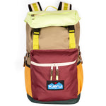 KAVU Timaru Backpack in the colour fresh forset shown from the front